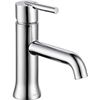 Image 1 : Delta Faucet Trinsic Single Hole Bathroom Faucet, Single Handle Bathroom Faucet Chrome, Bathroom Sin