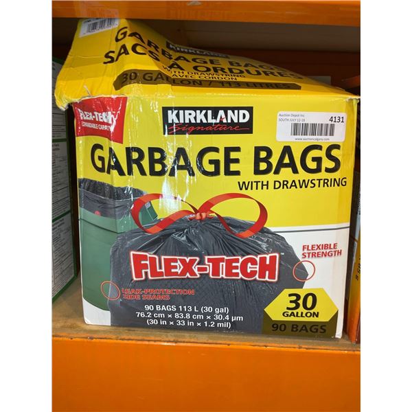 Kirkland Garbage Bags with Drawstrings 30 Gallon Bags