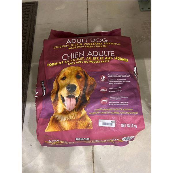 Kirkland Adult Dog Chicken,Rice & Vegetable Formula 40LBS