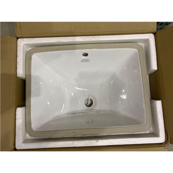 Undermount Bathroom Sink 16" x 11.5"