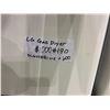 Image 5 : White LG Gas Dryer DLGX7881WE-A600