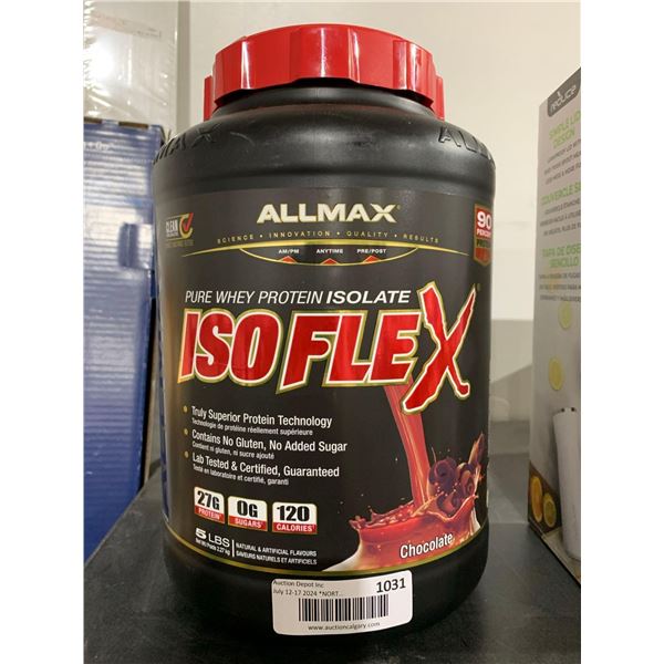 Allmax ISO FLEX Chocolate Pure Whey Protein Isolate 2.27kg