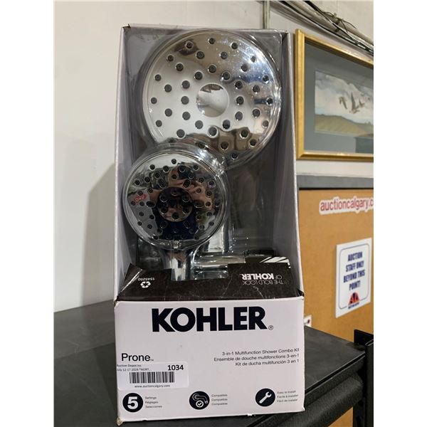Kohler Prone 3 in 1 Multifunction Shower Combo Kit