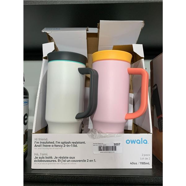 Owala Tumbler Set of 2 x 1185ml NO Straws