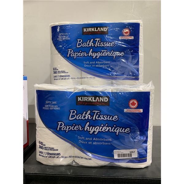 Kirkland Bath Tissue 5 packs x's 6 Rolls