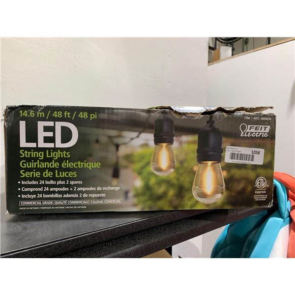Feit Electric LED String Lights 48 Feet