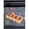 Image 2 : Bamboo Food Bag Storage Organizer Set of 4