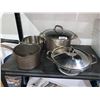 Image 1 : Lot of Cookware 4 pots + 2 lids