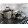 Image 3 : Lot of Cookware 4 pots + 2 lids