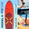 Image 2 : MODEL-X / 11'6" WAVEX TOURING INFLATABLE STANDUP PADDLE Board With Bag and Pump