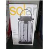 Image 1 : Sun Soaked Creations Solar LED Tabletop Lantern Vintage Style