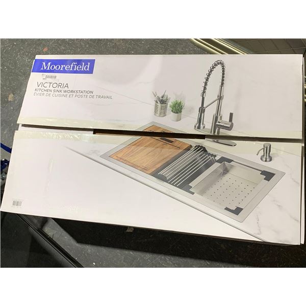 Moorefield Victoria Kitchen Sink Workstation