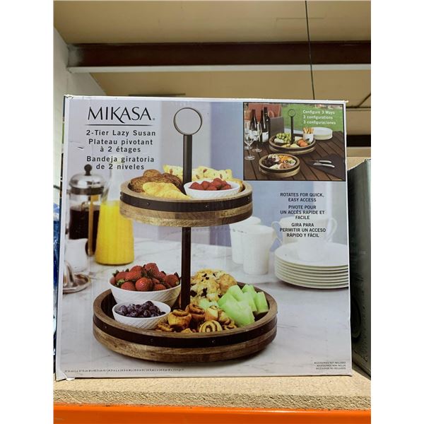 Mikasa 2- Tier lazy Susan