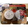 Image 1 : Kidde 10 Year Smoke Alarms pack of 2