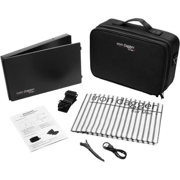 Unisex 360 Mirror, Protective Carry Case for Barber Accessories or Makeup, The haircut Mirror for Ho