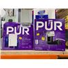 Image 1 : PUR 3 Paack PPF900Z Pitcher Filter & PUR Faucet Filtration System Black