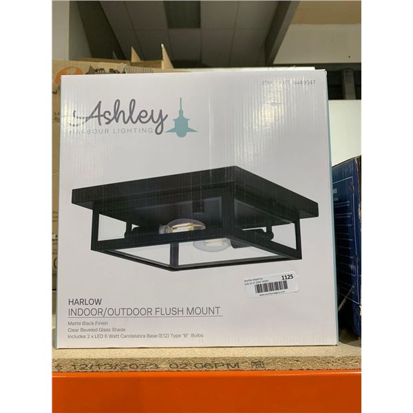Ashley Harbour Lighting Harlow Indoor / Outdoor Matte Black Finish