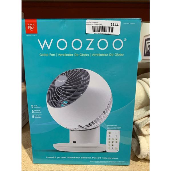 Iris Woozoo Globe Fan Muliti-Directional Oscillation