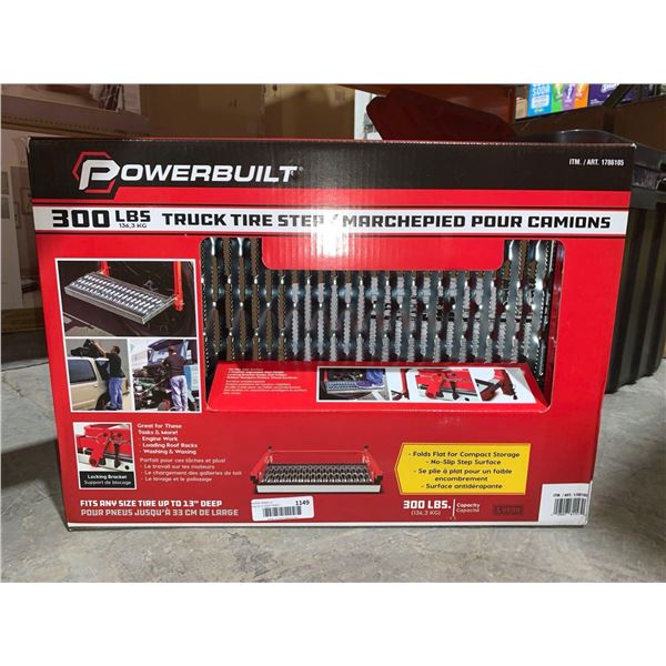Powerbuilt 300 Lbs Truck Tire Step