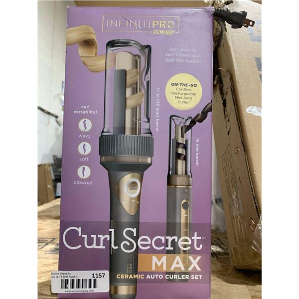 Conair Infiniti Pro Curl Secret Max Ceramic Auto Curler Set