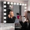 Image 1 : Kottova Vanity Mirror with Lights-Large Makeup Mirror with 18 LED,Hollywood Lighted Mirror,3 Color M