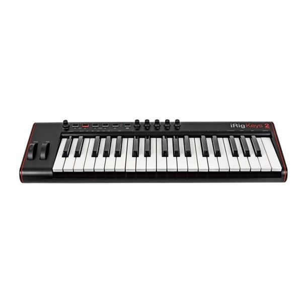 IK Multimedia iRig Keys 2 Pro portable keyboard MIDI controller with 25 velocity-sensitive synth-act