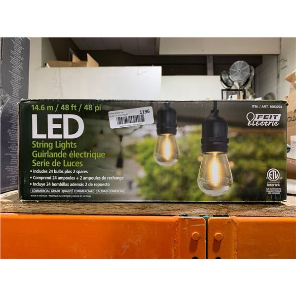Feit Electric LED String Lights 48 Feet