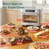 Image 1 : COSORI Toaster Oven Air Fryer Combo, 12-in-1, 26QT Convection Oven Countertop, Stainless Steel with 