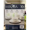 Image 2 : Mikasa Adeline Porcelain Dinnerware Set 16 pc Set