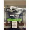 Image 2 : Safe Lock by Weiser Lot of 2 Black Passage Handle