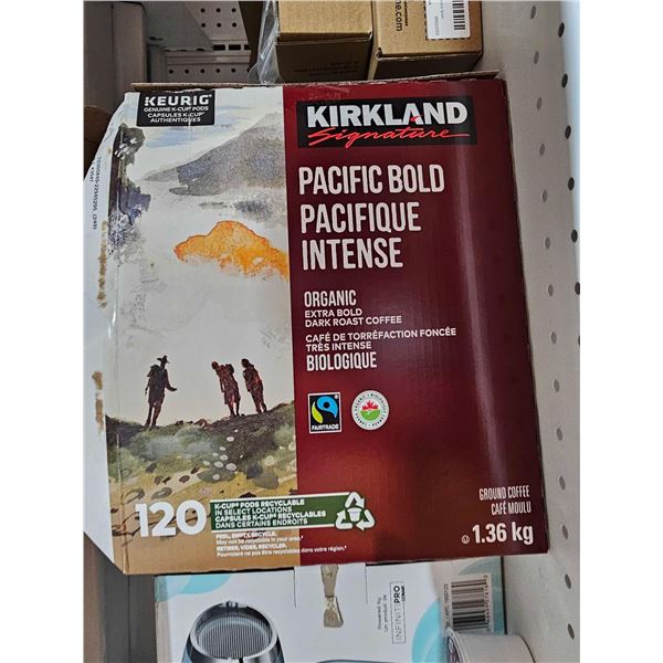 Kirkland Signature Pacific Bold K-Cup Coffee 120 Count