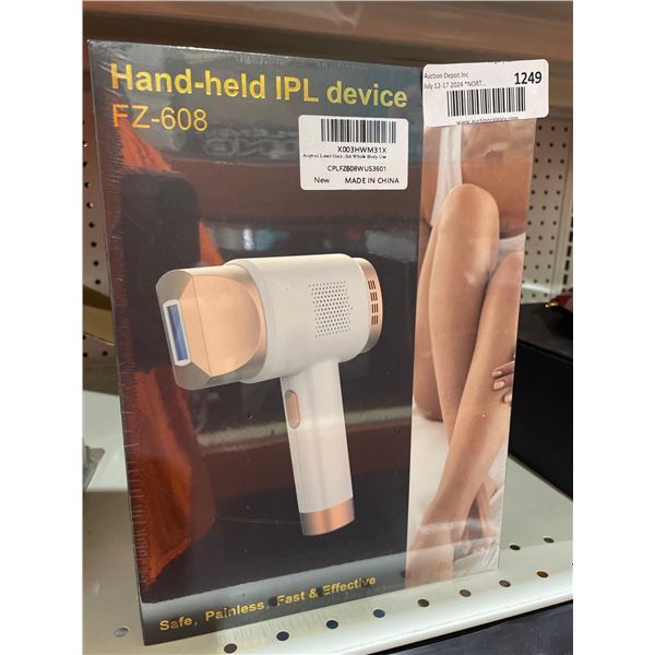 Hand-Held IPL Laser Hair Removal Device