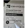 Image 2 : Centoco Elongated Toilet Seat - White