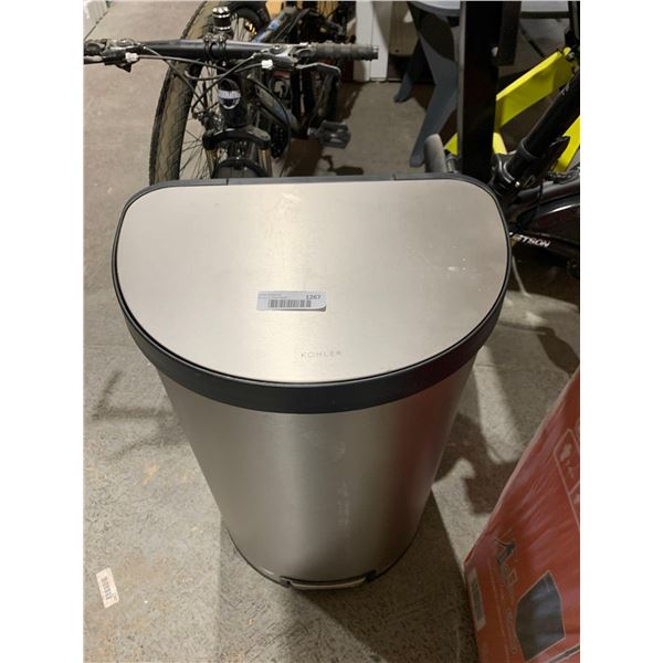 Kohler Step to open Kitchen Trash Can