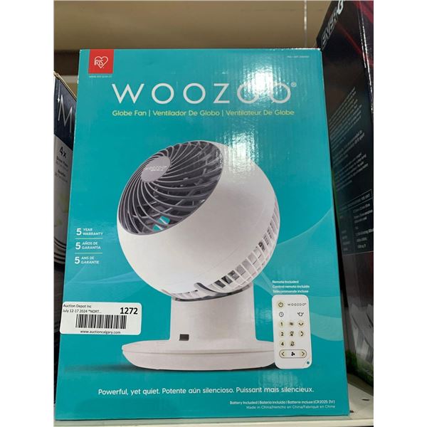Woozoo Osculating Table Fan with remote control