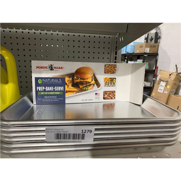 Nordicware Prep-Bake-Serve Mini Pans - Lot of 6