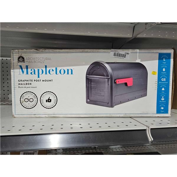 Architectural Mailboxes Mapleton Post Top Mail Box