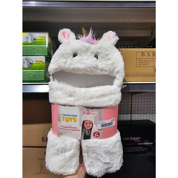 Mastermind Toys Unicorn Hooded Blanket