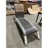 Image 2 : Wicker Woven Patio Chaise Lounger