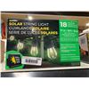 Image 1 : Sunforce Solar String Lights 18 Bulbs 36 ft