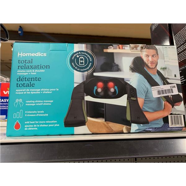Homedics Total Relaxation Shiatsu Neck & Shoulder Massager