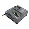 Image 1 : Flex 24-V 280-W Battery Charger - Charge Level Indicator - Grey