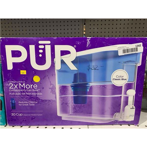 Pur In Fridge Water Purifier filtration system 30Cup