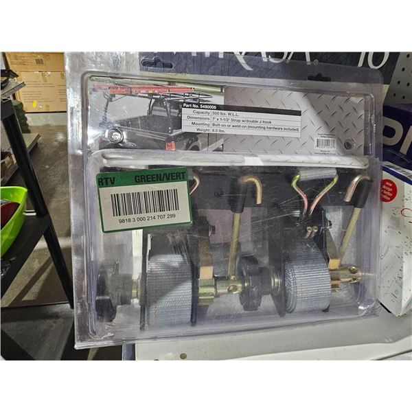 Ladder Rack Ratchet Tie-down Set