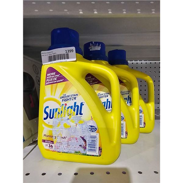 Sunlight Laundry Detergent 3x1.47L