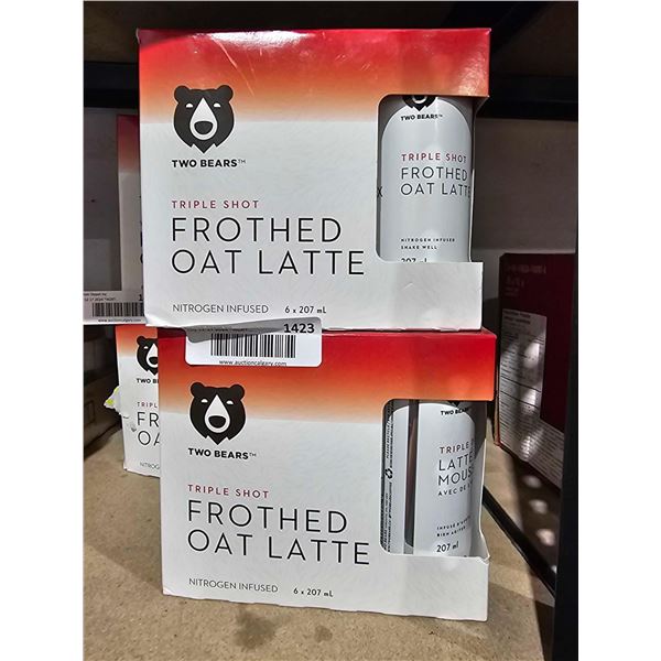 Two Bears Tripple Shot Frothed Oat Latte 2x(6x207)ml