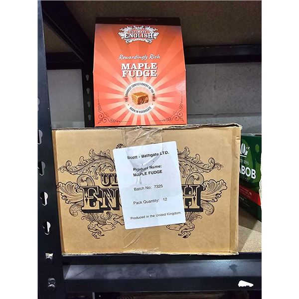Ultimate English Maple Fudge 12x150g