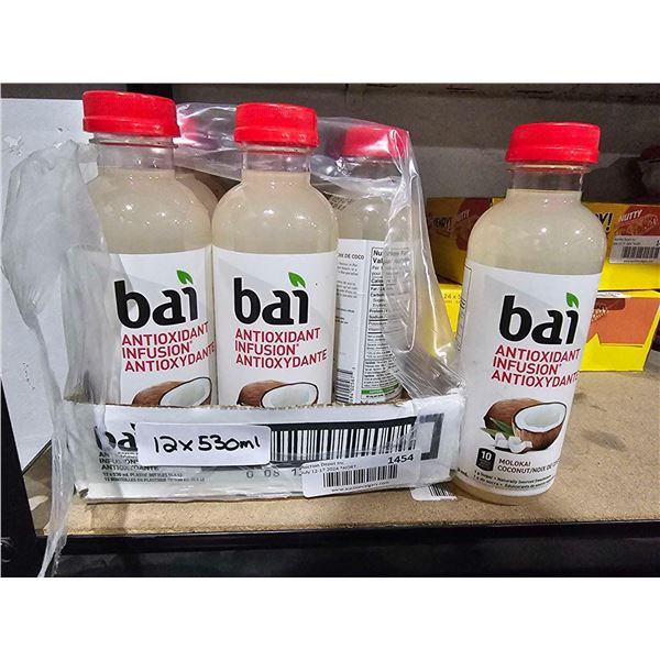 Bai Antioxidant Molokai Coconut Beverage 12x530ml