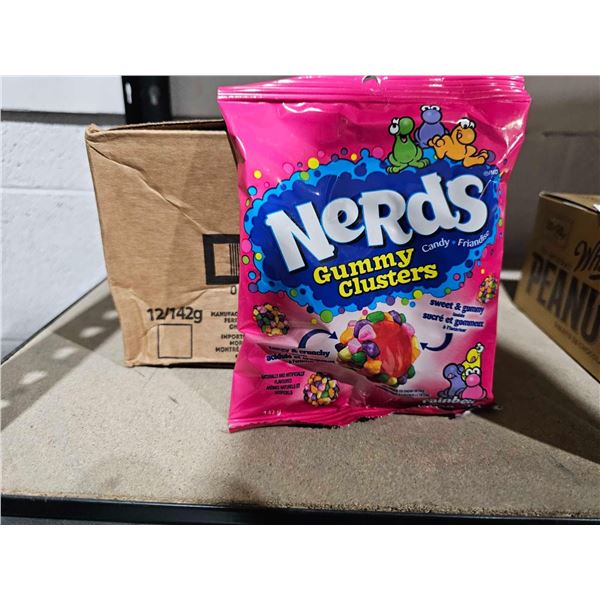 Nerds gummy clusters candy 12 x 142g