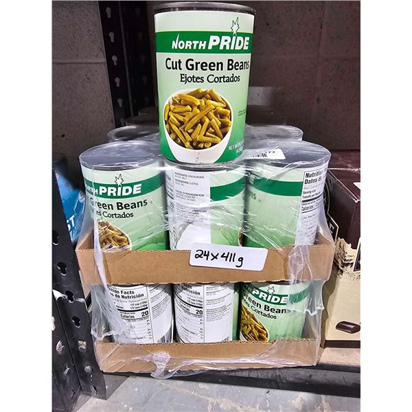 North Pride Cut Green Beans 24 x 411g